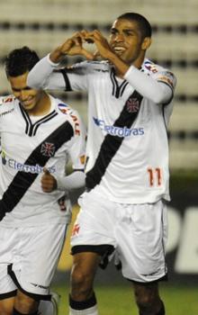 Patric em sua poca de Vasco, entre 2010 e 2011