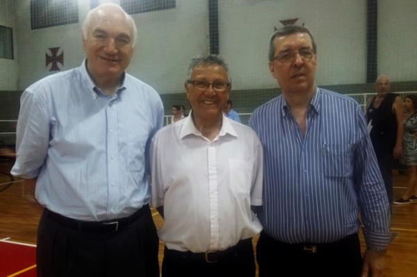 Grego Bozikis, Carlos Nunes e lvaro Fortes de Almeida