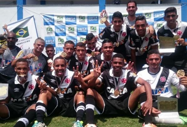 Base da seleo paralmpica, Vasco foi bicampeo brasileiro de futebol de 7 em 2015