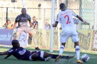 Madson no lance em que sofre pnalti