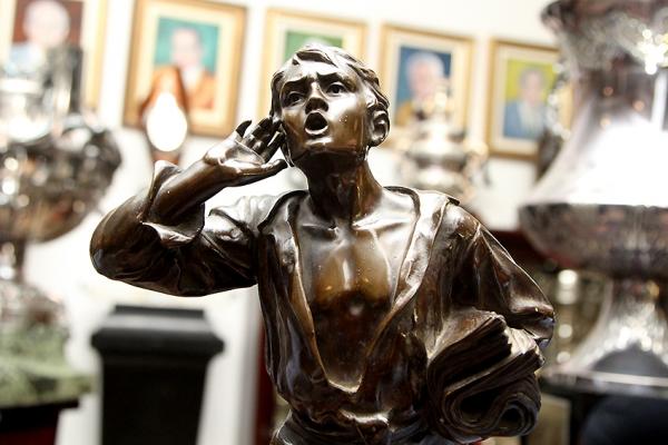 Trofu 'O Prego da Victoria'. Salo de Trofus de So Janurio, 11 de fevereiro de 2016 - Foto: Paulo Fernandes/Vasco.com.br