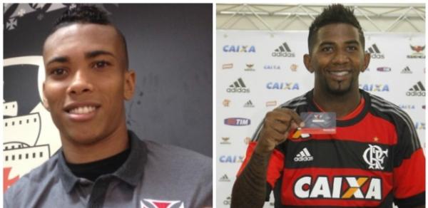 Madson e Rodinei so conhecidos pela irreverncia em Vasco e Flamengo