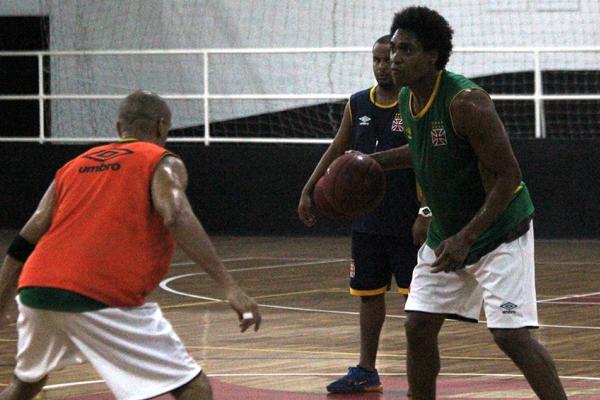 Mrcio em ao no treino de quinta-feira