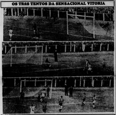 Imagens dos três gols mostram o Vasco de camisas brancas no confronto em Montevidéu