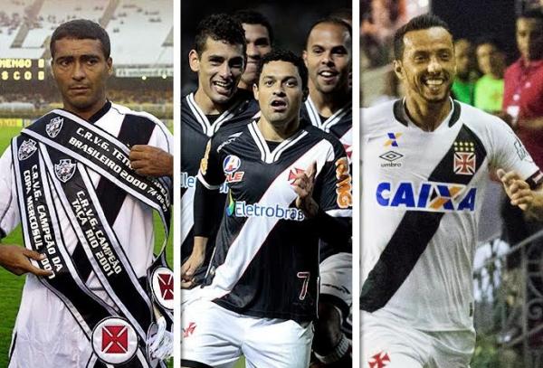 Grupos vascanos vitoriosos com Romrio, Trem Bala da Colina e Nen