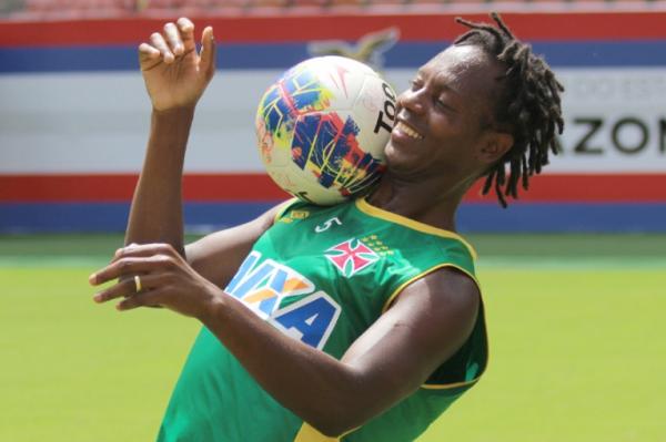 Andrezinho durante treinamento na Arena da Amaznia