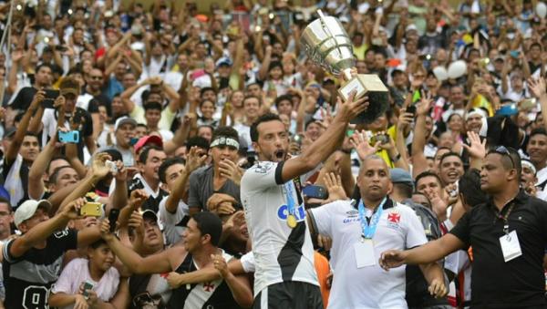 O Vasco conquistou a Taa Guanabara, aps vencer o Fluminense por 1 a 0