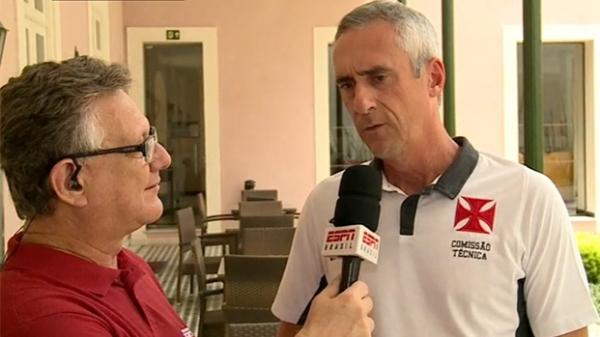 Flavio Tnius em 2015 no Vasco