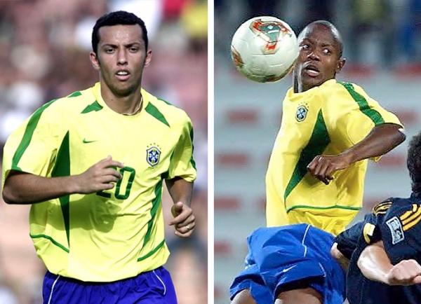 Parceria antiga: Nen e Andrezinho disputaram torneio no Qatar pela seleo olmpica em 2003