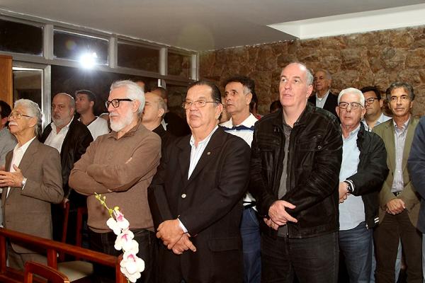 Poderes do clube marcaram presena na missa