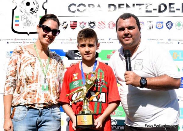 Ana (Guaracamp), Lecce (Vasco da Gama) e Marcelo Pires (Copa Dente-de-Leite)