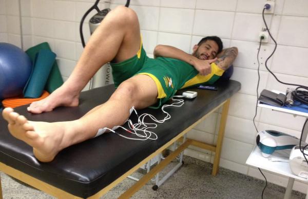 Aps brilhar no sbado, Luan fez treino regerenativo na manh deste domingo (10//07)