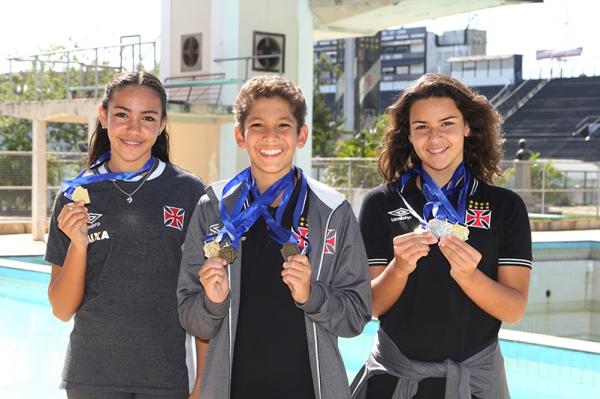Emanuelly Batista, Joo Pedro Ratto e Mayara Martins