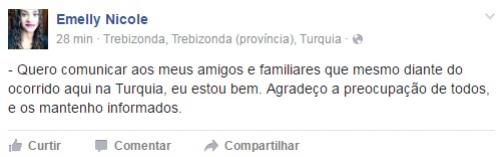 Postagem de Emelly Nicole