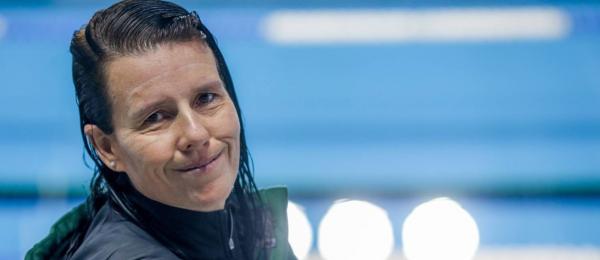 Susana Schnarndorf no Centro Paralmpico Brasileiro, em So Paulo