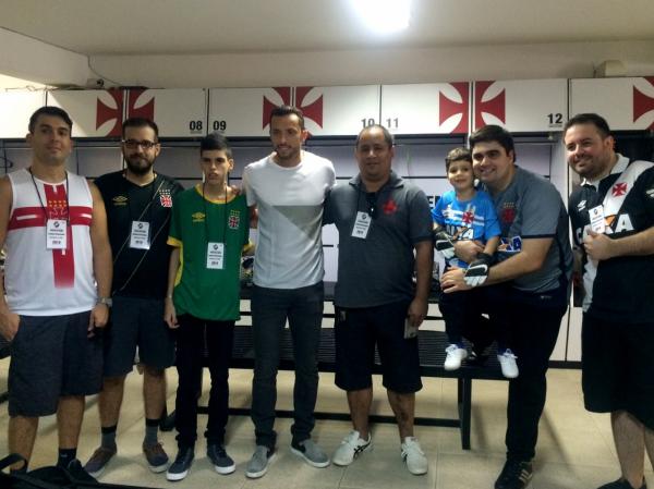 Gigantes conheceram Nen no vestirio de So Janurio