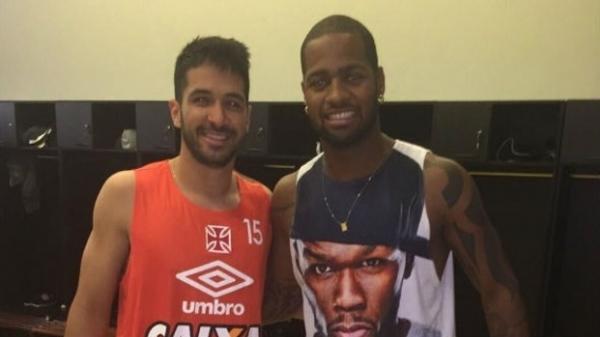 Luan ao lado de Ded em encontro recente no Mineiro, em Belo Horizonte