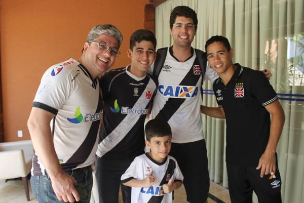 Yago Pikachu esbanjou simpatia durante o encontro