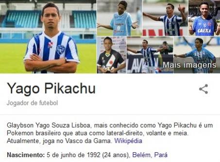 Definio de Pikachu na Wikipdia  editada por internauta