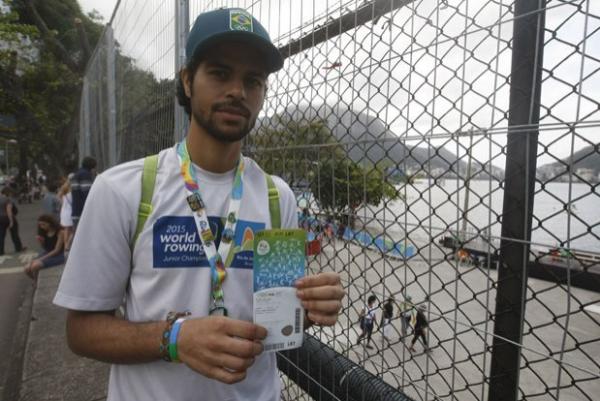Ex-remador do Vasco da Gama, Marcony Campos, de 32 anos, criticou organizao das provas de remo na Lagoa