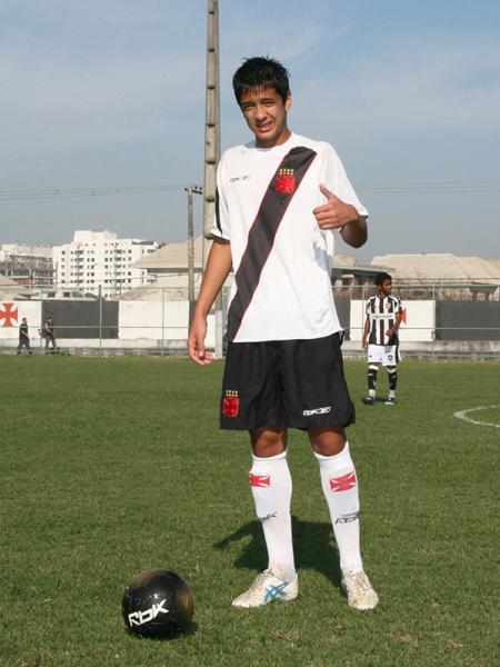 Zagueiro Luan no Infantil do Vasco.