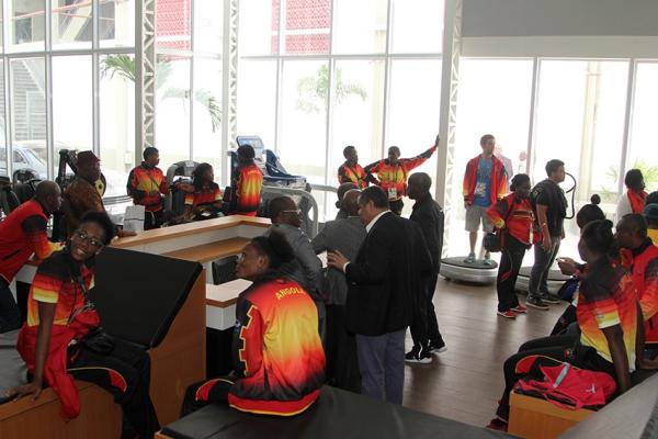 Time de handebol tambm visitou o CAPRRES