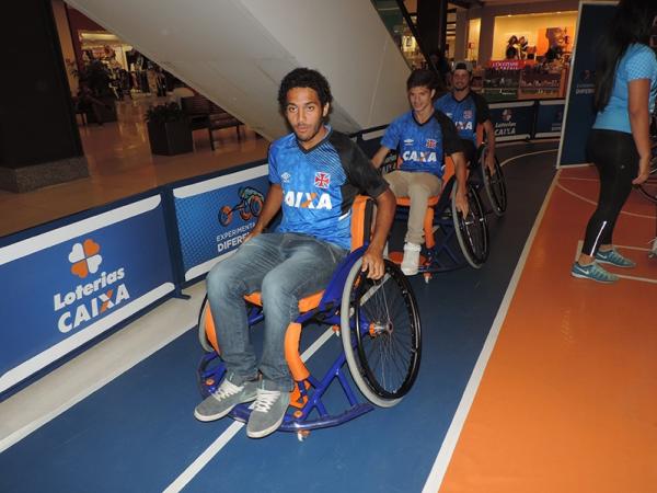 Vascanos conheceram modalidades dos Jogos Paralmpicos