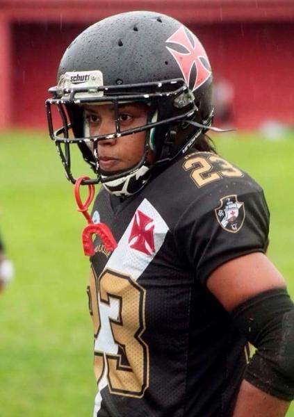 Marcelle  exemplo de superao para suas companheiras