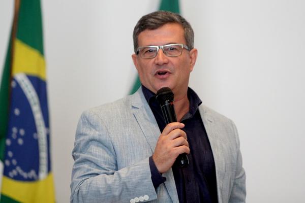 Paulo Vieira (coordenador de projetos) apresentou novos projetos incentivados para os esportes olmpicos e paralmpicos