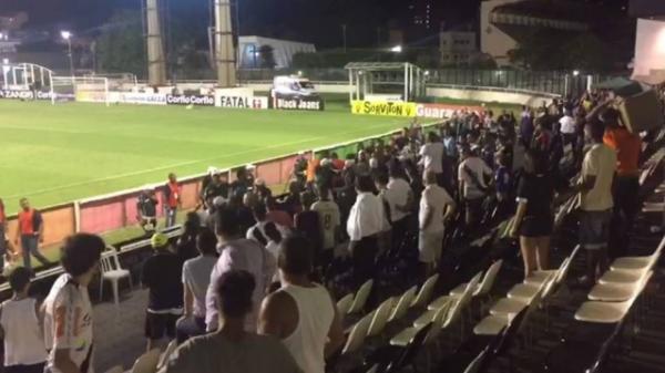 Opositores e defensores de Eurico Miranda entraram em conflito depois do jogo