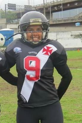 Folia  importante jogadora da equipe