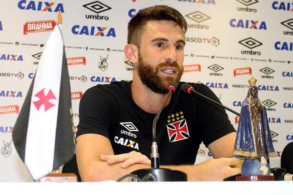 Bruno Gallo conversou com os jornalistas na sala de imprensa