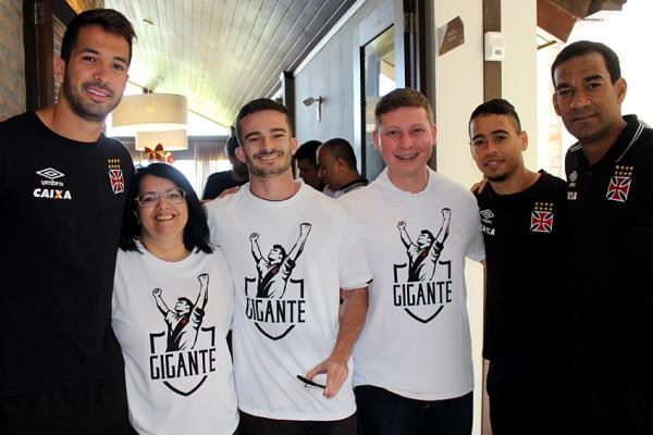 Luan, Cludia, Gabriel, Denner, Yago Pikachu e Rodrigo