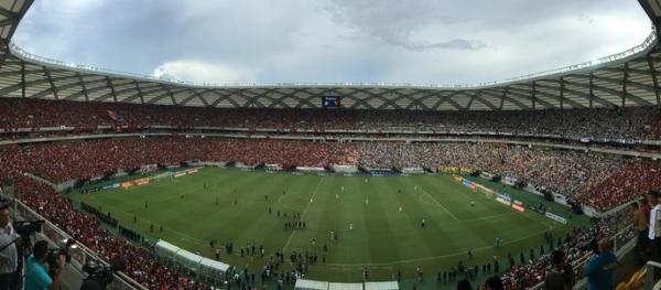 Vasco e Flamengo bateram o recorde de pblico da Arena da Amaznia