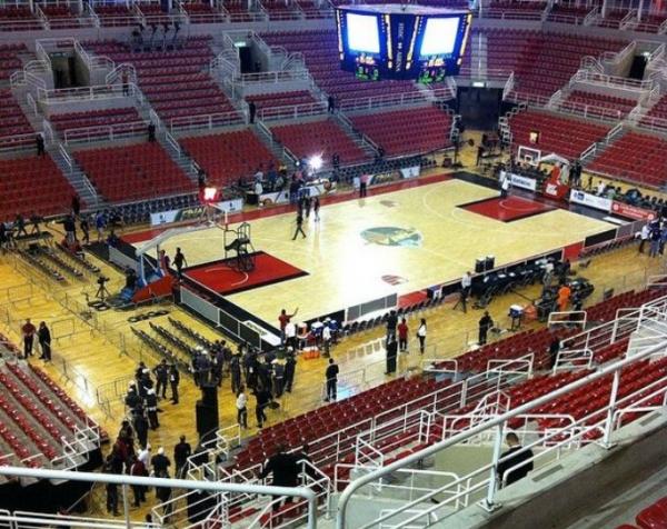 Arena da Barra foi inspecionada por representantes vascanos nesta tera