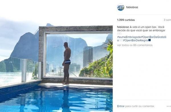 Fbio Braz  conhecido nas redes sociais pela 