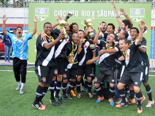 Vasco se sagrou campeo do Circuito Rio x So Paulo de Futebol 7