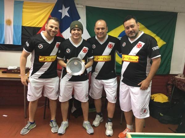 Vasco se sagrou campeo sul-americano de Futmesa da modalidade Bola 12 Toques pela 3 vez