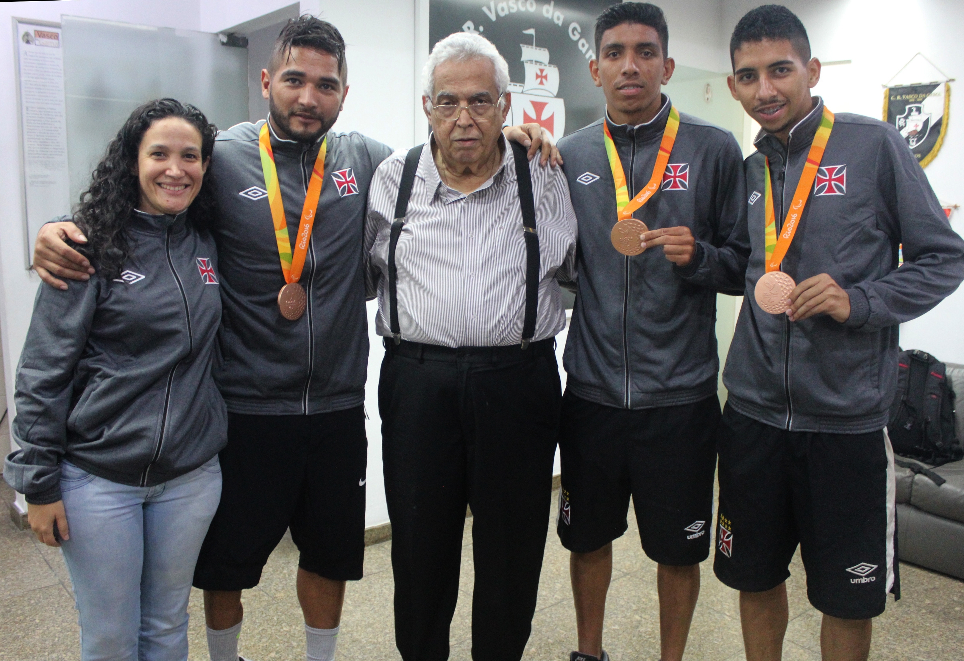 Futebol Paralímpico: Vasco acerta com 2 jogadores da Seleção Brasileira:  Hudson Hyure e Igor Romero - NETVASCO