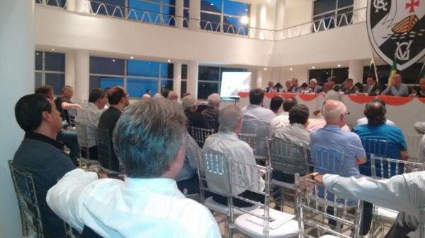 Conselho Deliberativo se reuniu na noite desta quinta- Foto: Roberto Garofalo/Vasco.com.br