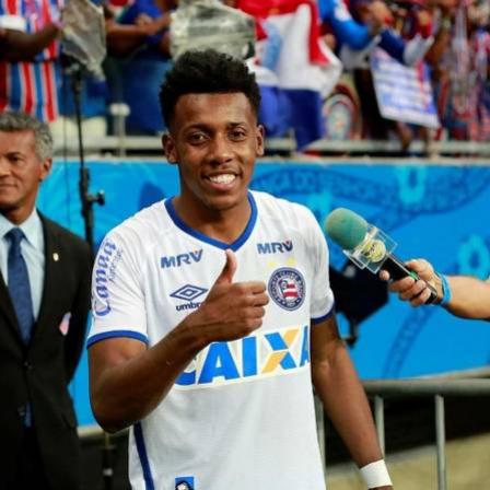 Moiss esteve emprestado ao Bahia na ltima temporada