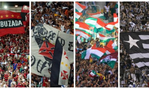 Torcidas de Flamengo, Vasco, Fluminense e Botafogo