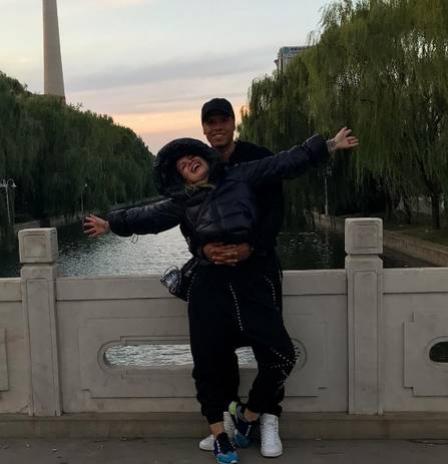 Luis Fabiano e Ju Paradela