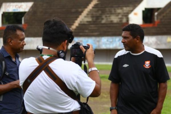 Paulo Nonato de Souza (esq.), Cocada (dir.) e o Moreno: o mito persiste e ainda cativa os torcedores do estado