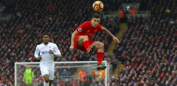 Coutinho tem contrato com o Liverpool at 2022
