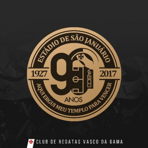 Selo que ser utilizado na camisa oficial do Vasco