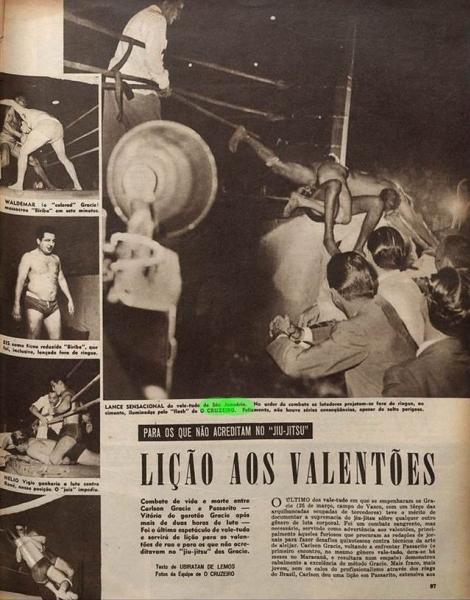 Cobertura da luta destaca clima das ruas do Rio: desafio em So Janurio