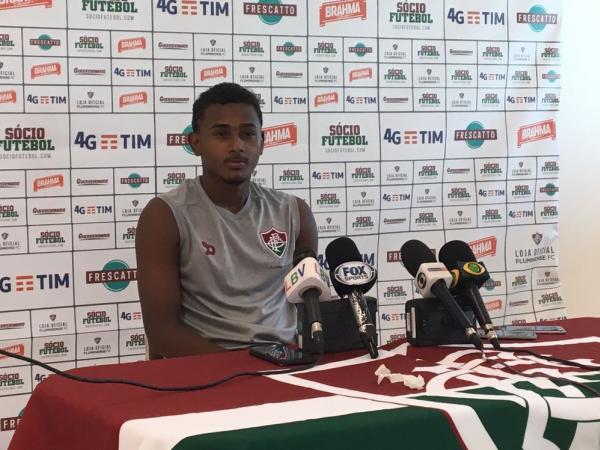 Wendel concedeu entrevista coletiva no CT