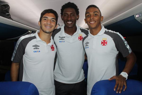 Andrey, Somália e Rafael França antes da viagem