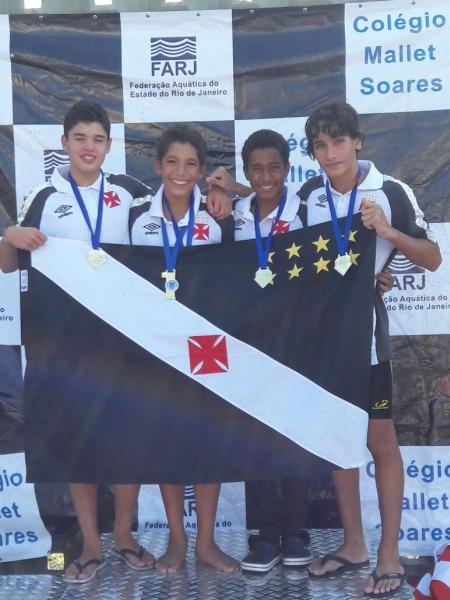 Luis Gustavo, Joao Pedro, Anderson e Patrick